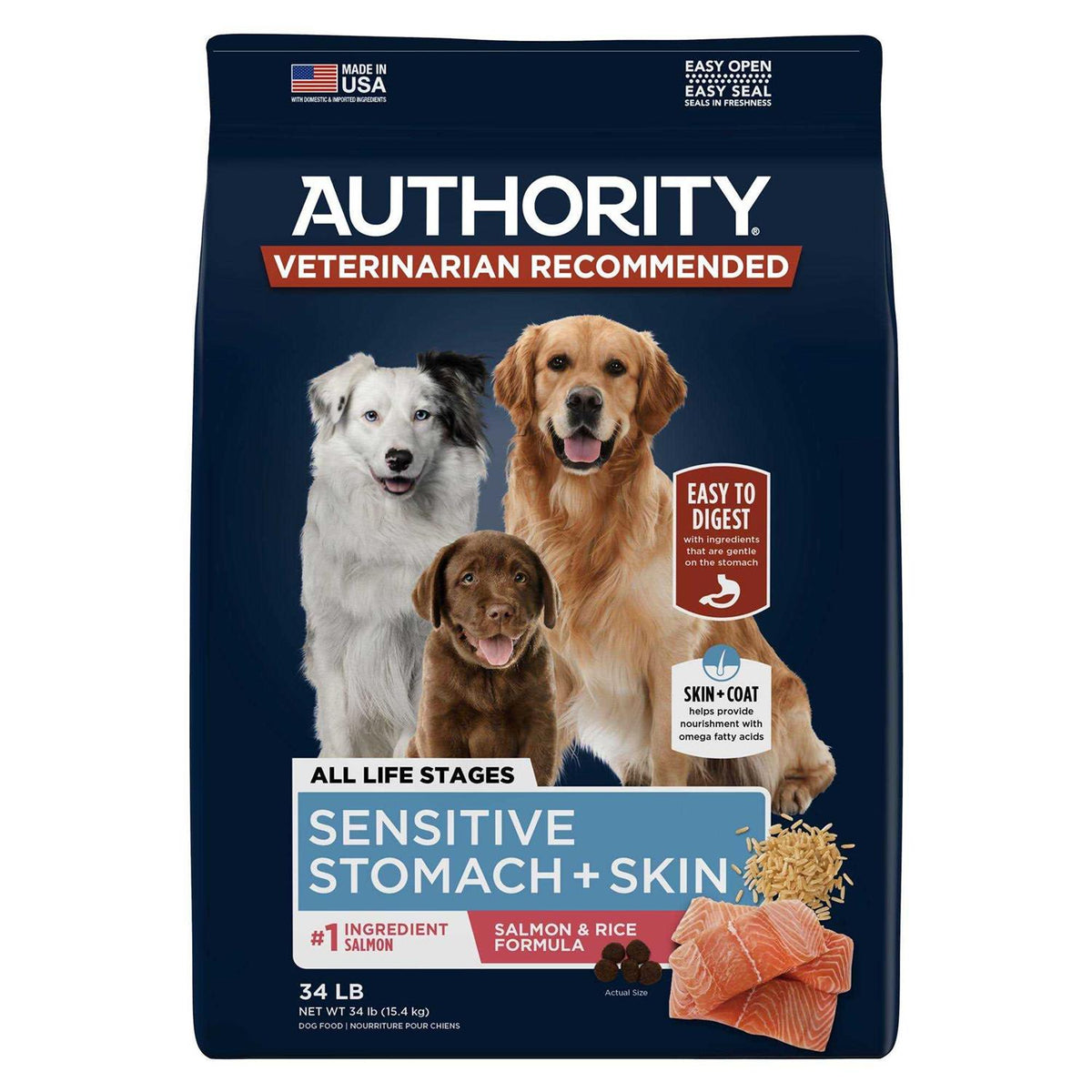 Sensitive Stomach and Skin Dry Dog Food O7585