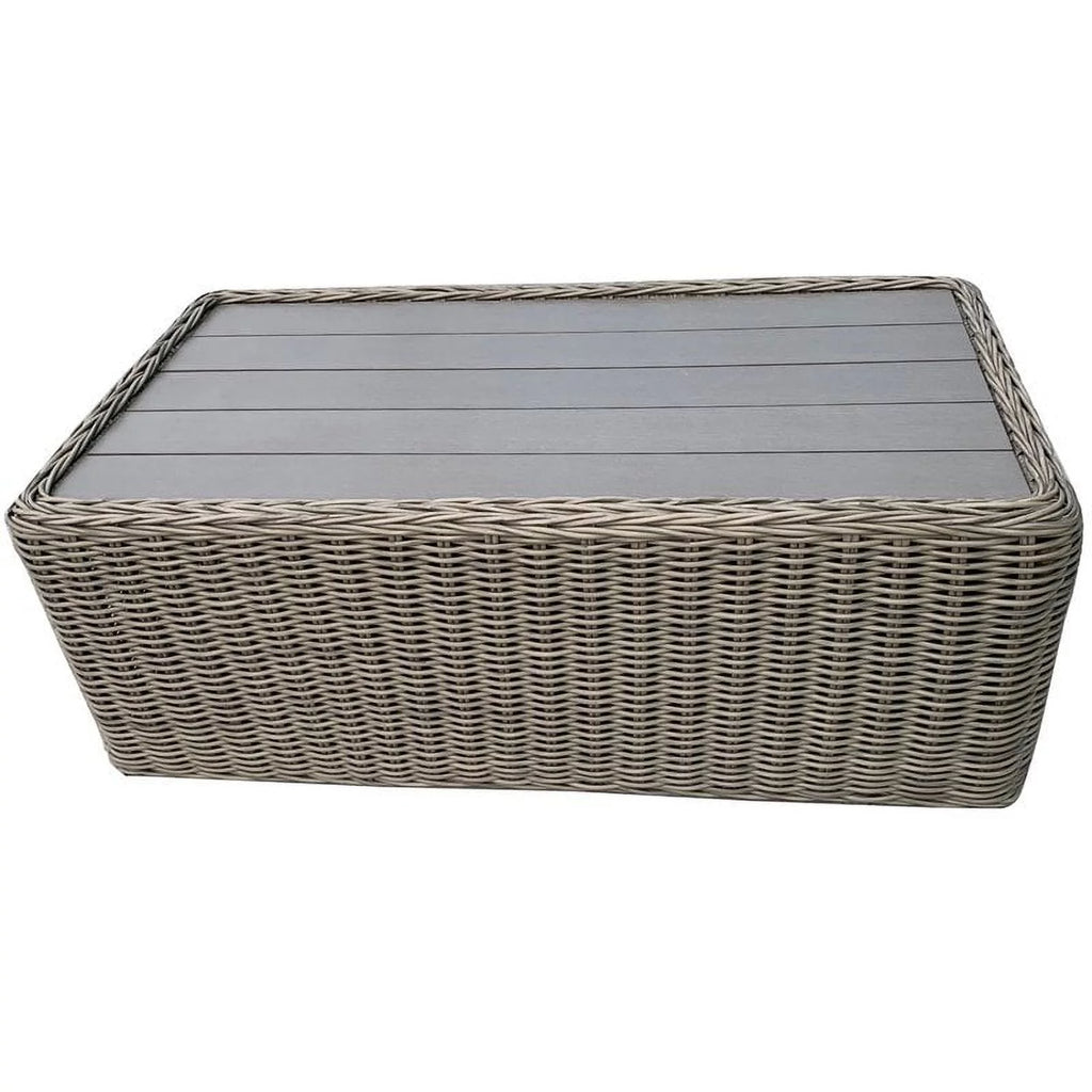 Dark Beige Aluminum Frame Coffee Table U3337