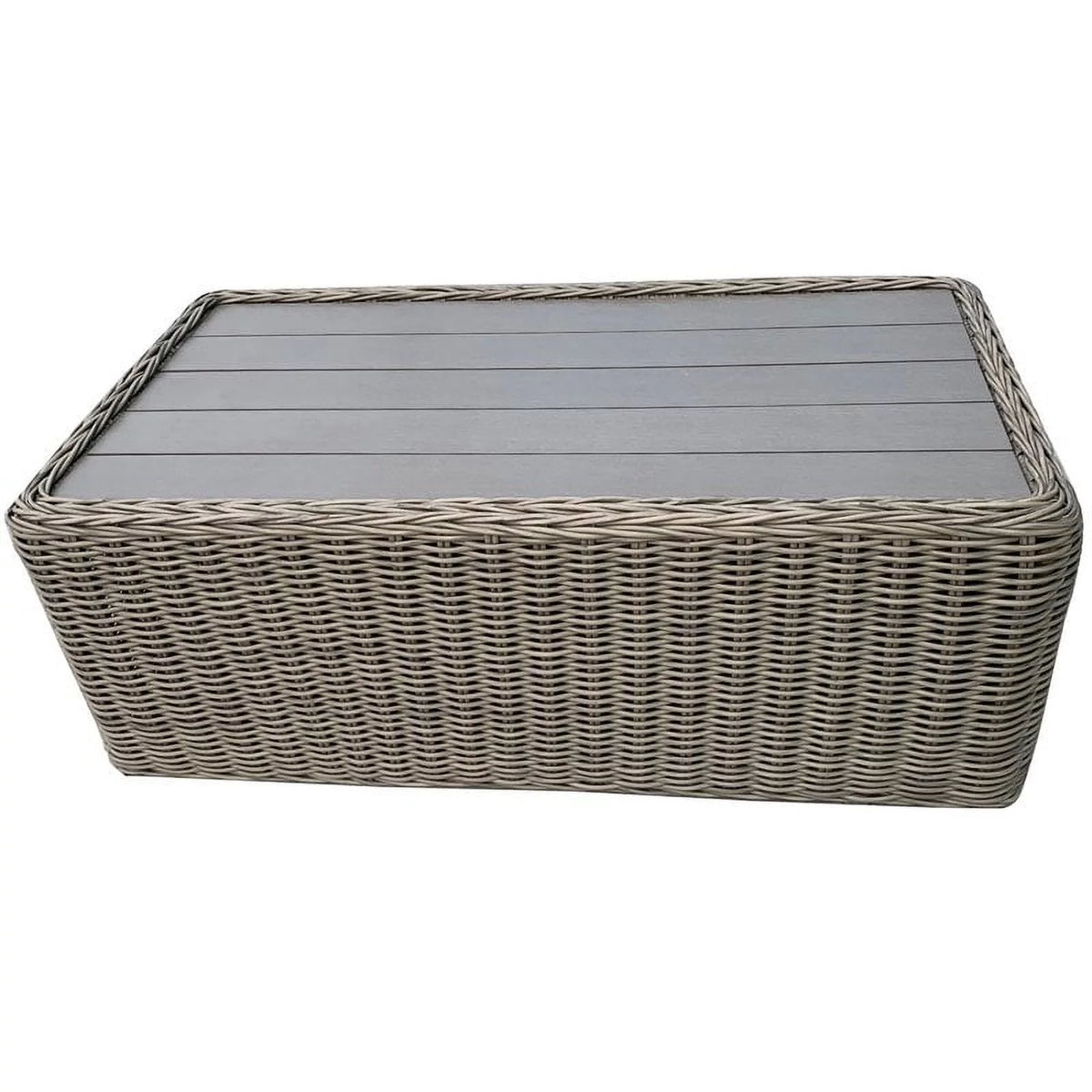Dark Beige Aluminum Frame Coffee Table U3337