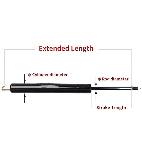 200 mm 100 N Adjustable Lockable Gas Spring G805519
