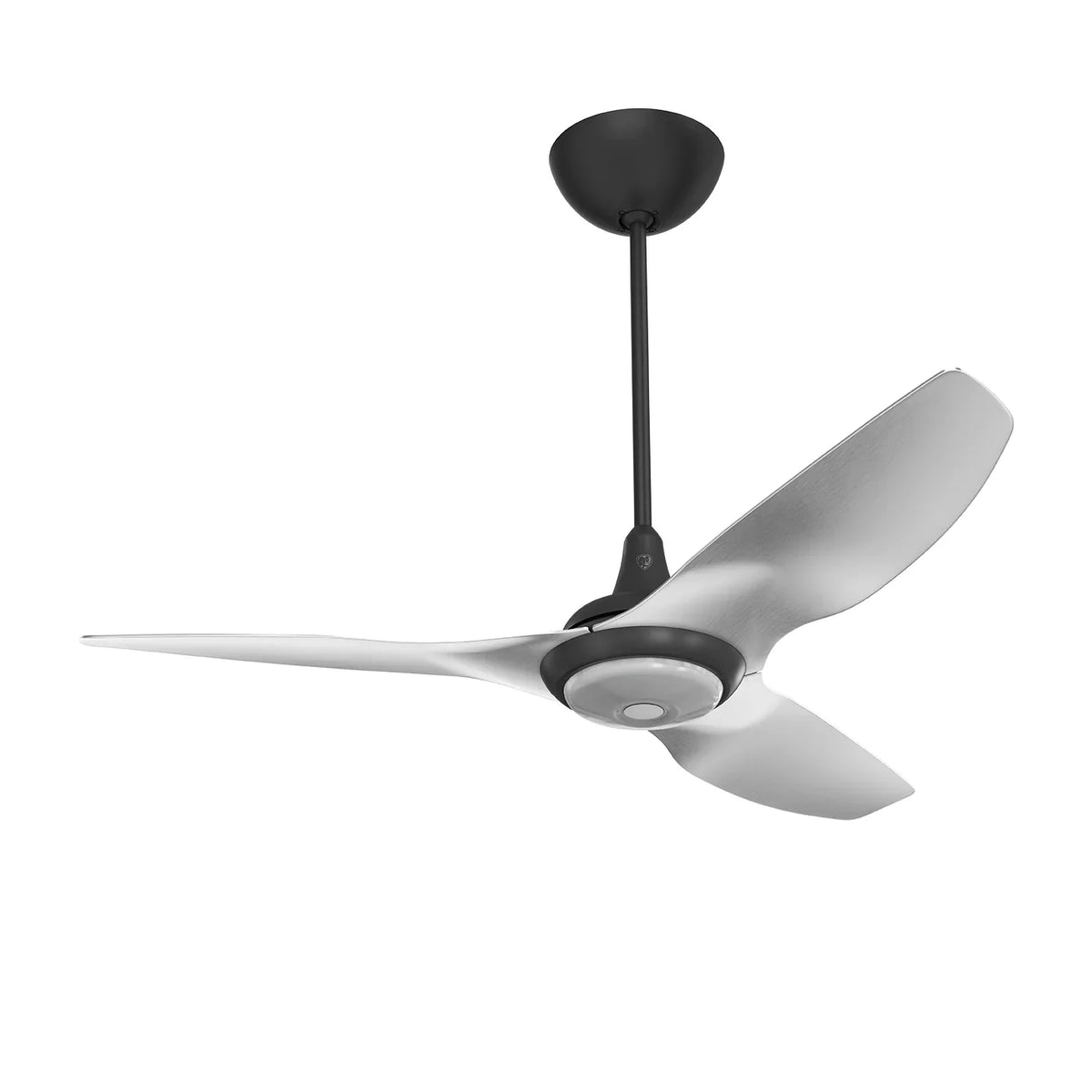 52 Ceiling Fan with Brushed Aluminum Blades and Black Finish I238