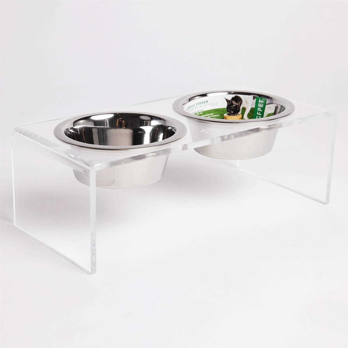 Acrylic Double Feeder A40065