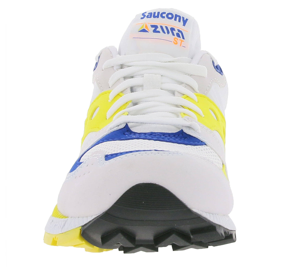 White/Yellow/Blue Saucony Shoes Z211549