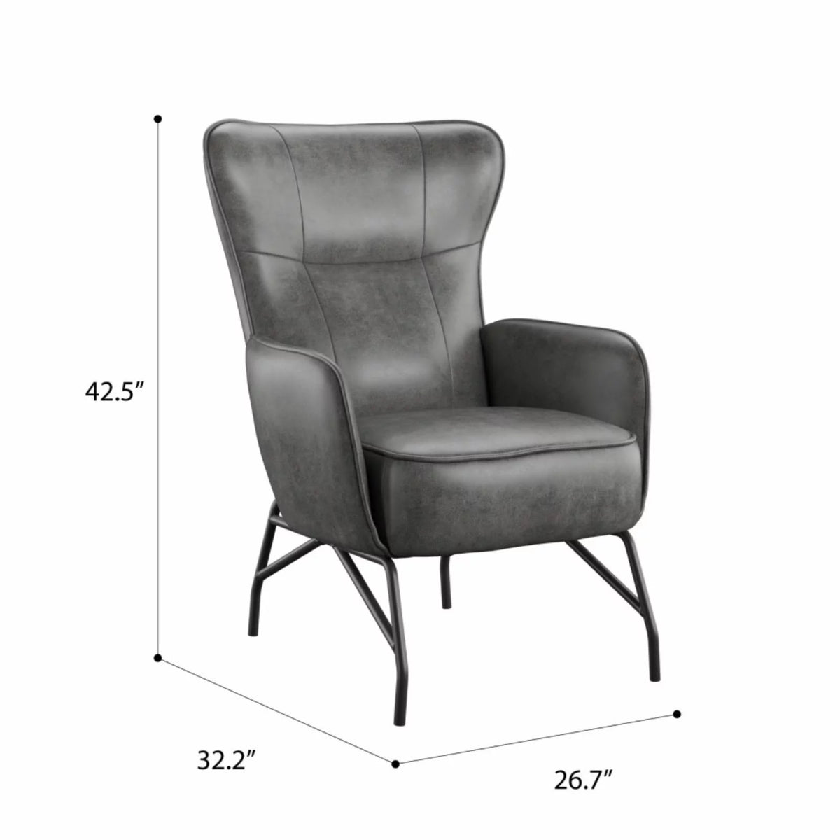 Charcoal Accent Chair J528090