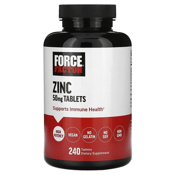 Zinc 50 mg 240 Tablets J292156