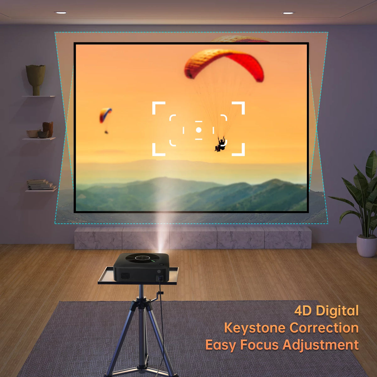 1080P Full HD LCD Portable Projector T539624