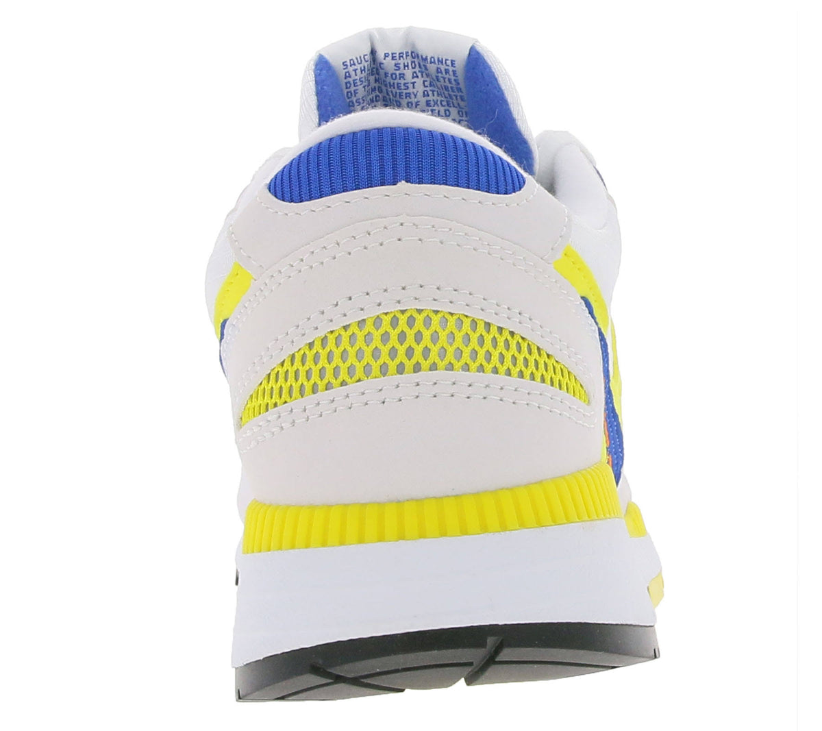 White/Yellow/Blue Saucony Shoes Z211549